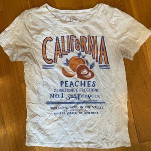 Graphic Jcrew tee
